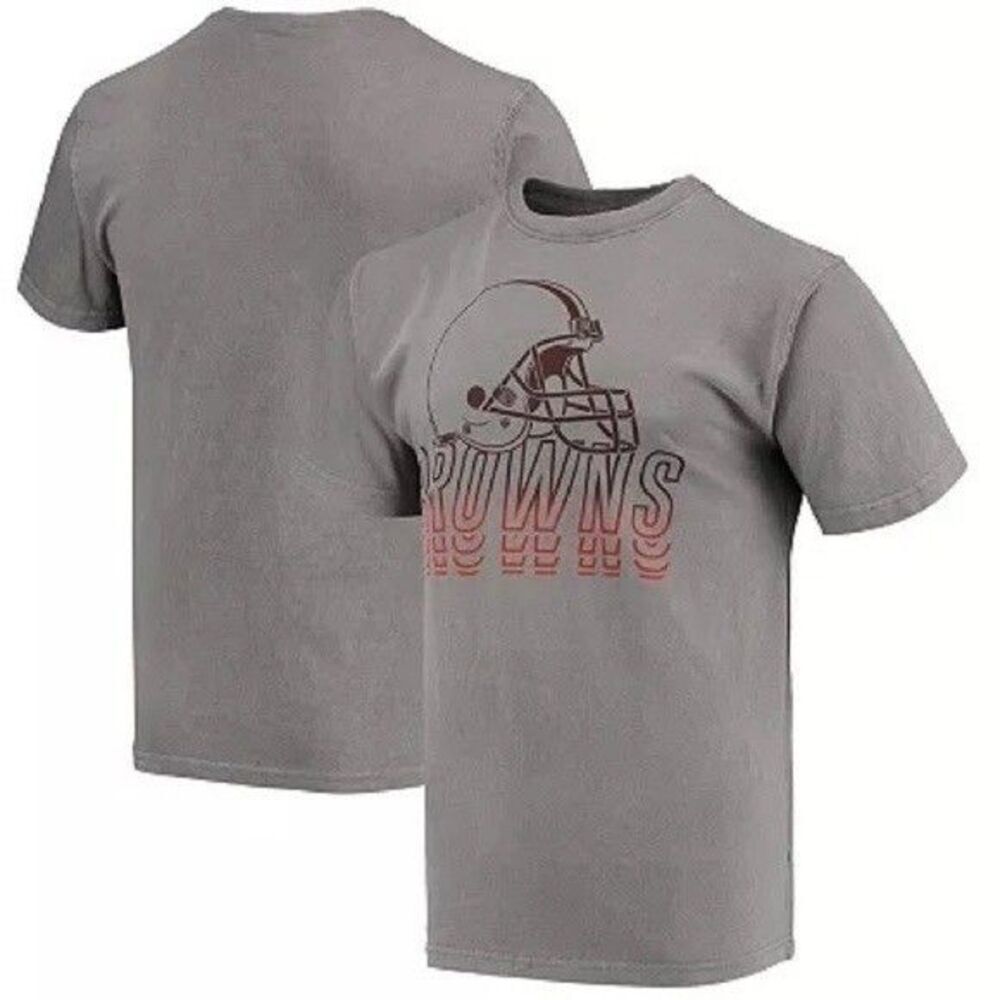 Men's shirt Gray Cleveland Browns Repeat Win T-Shirt